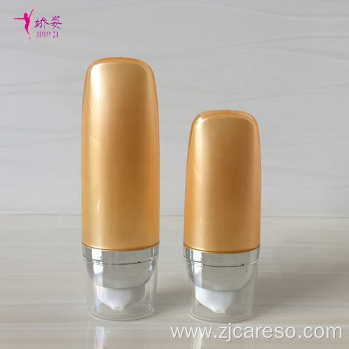 30ml/50ml Oval Shape Airless Lotion Bottles sunscreen bottle